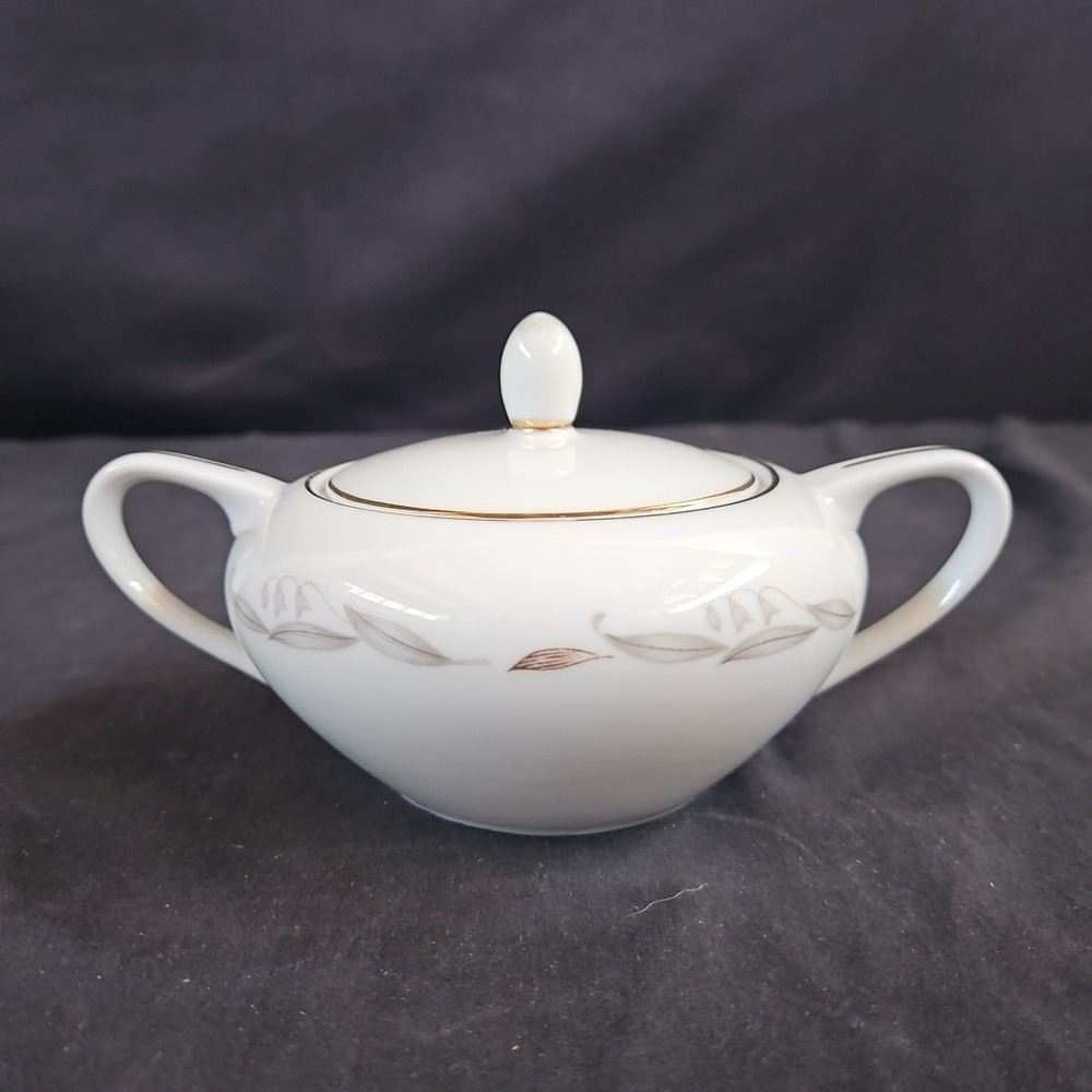 Kaysons Fine China Golden Fantasy Sugar Bowl Made in Japan